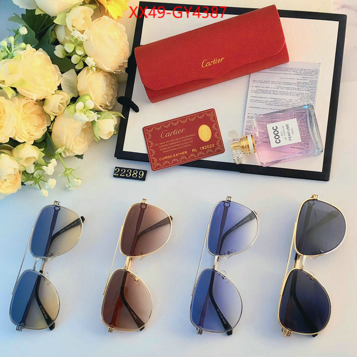 Glasses-Cartier where can i buy the best 1:1 original ID: GY4387 $: 49USD