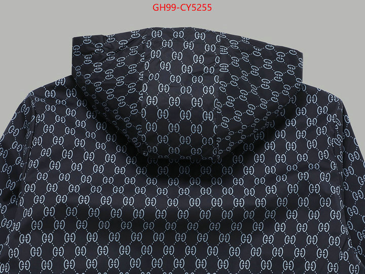 Clothing-Gucci wholesale replica shop ID: CY5255 $: 99USD