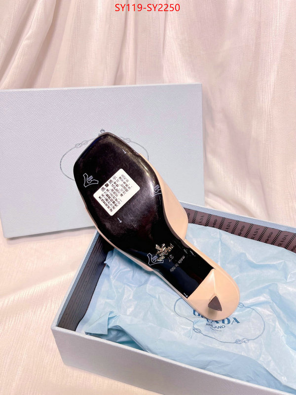 Women Shoes-Prada 2023 replica wholesale cheap sales online ID: SY2250 $: 119USD