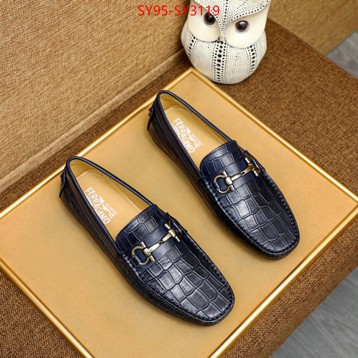 Men shoes-Ferragamo fake aaaaa ID: SY3119 $: 95USD