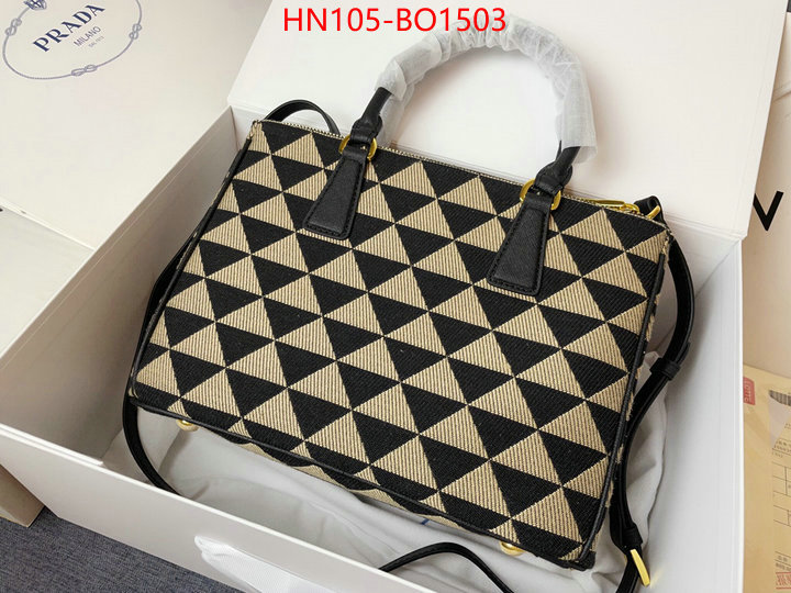 Prada Bags (4A)-Handbag- top quality fake ID: BO1503 $: 105USD
