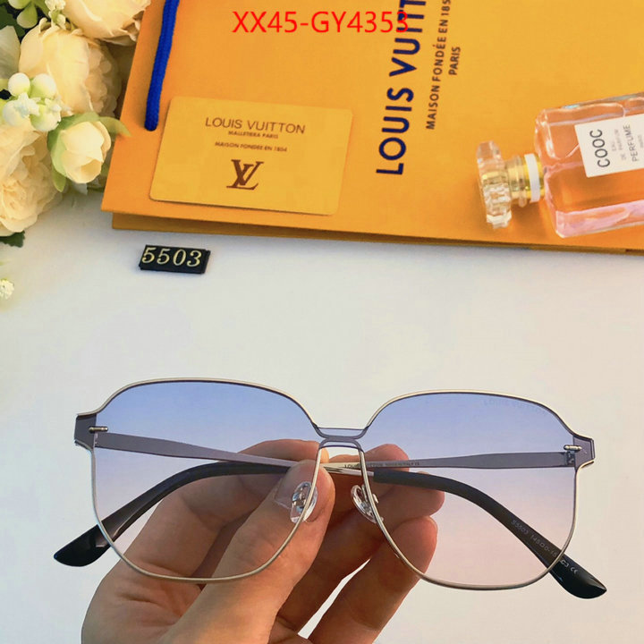 Glasses-LV buy high-quality fake ID: GY4353 $: 45USD