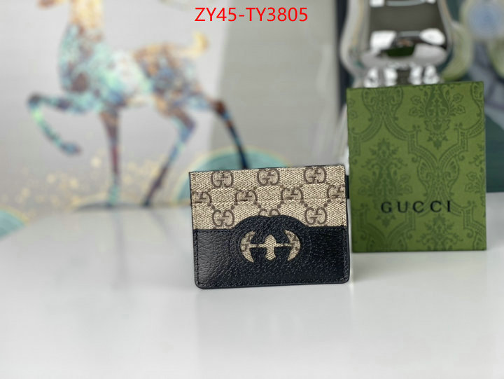 Gucci Bags(4A)-Wallet- aaaaa ID: TY3805 $: 45USD