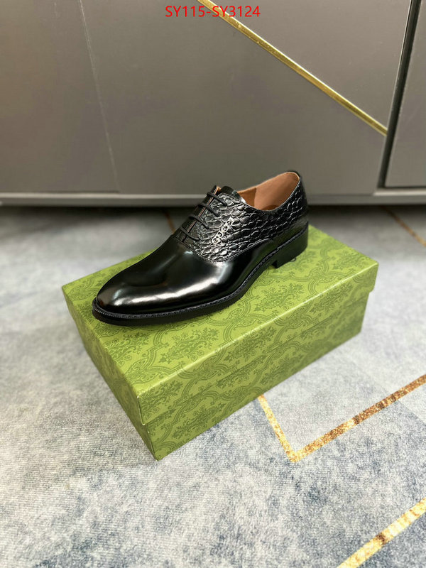 Men Shoes-Gucci luxury fashion replica designers ID: SY3124 $: 115USD