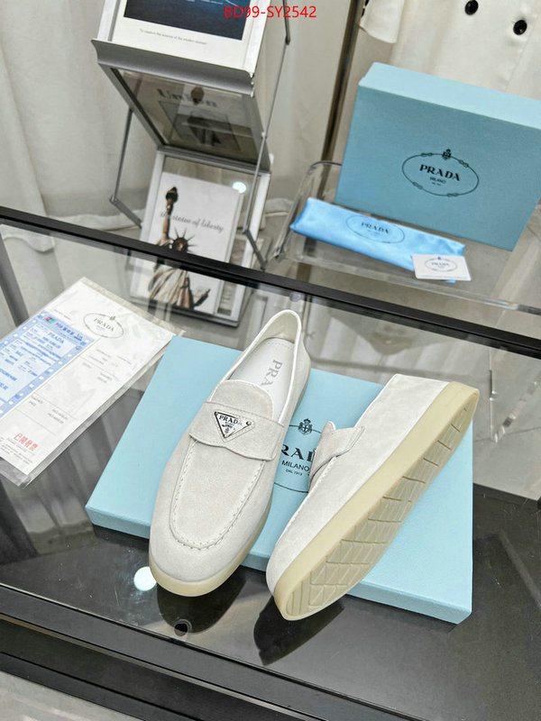 Women Shoes-Prada 2023 aaaaa replica 1st copy ID: SY2542 $: 99USD