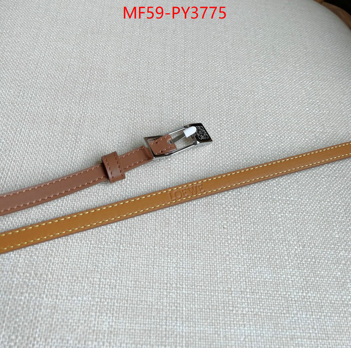 Belts-Loewe fake designer ID: PY3775 $: 59USD