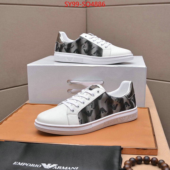 Men shoes-Armani designer ID: SO4886 $: 99USD