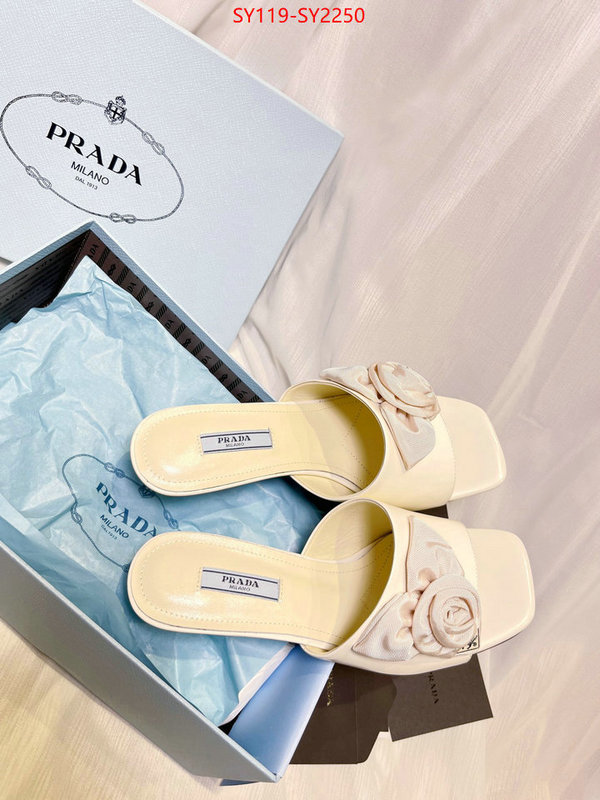 Women Shoes-Prada 2023 replica wholesale cheap sales online ID: SY2250 $: 119USD