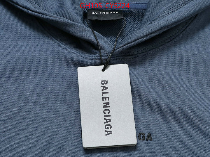 Clothing-Balenciaga cheap replica designer ID: CY5224 $: 105USD