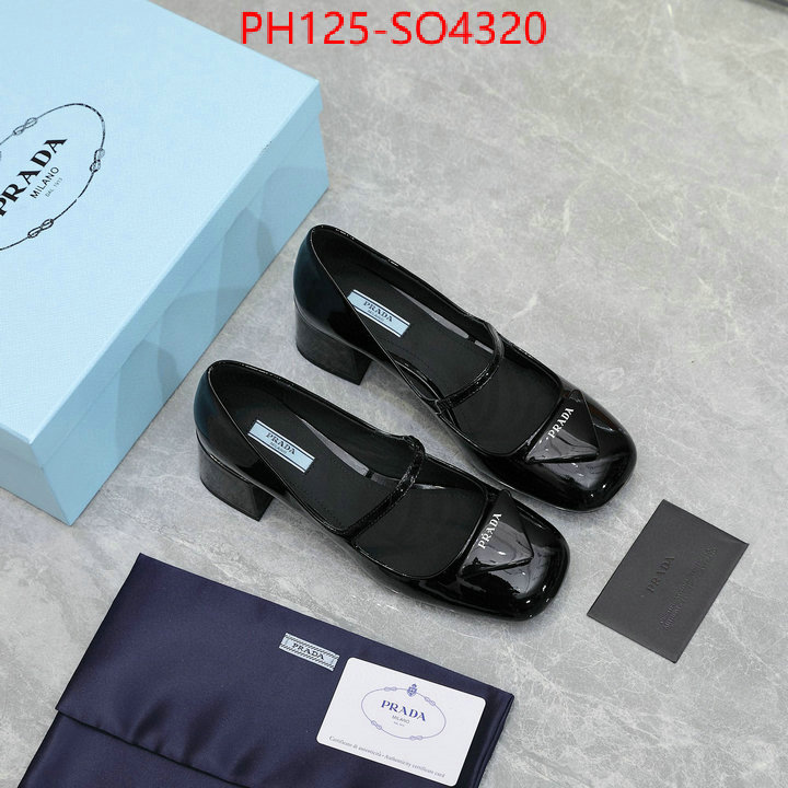 Women Shoes-Prada top quality fake ID: SO4320 $: 125USD