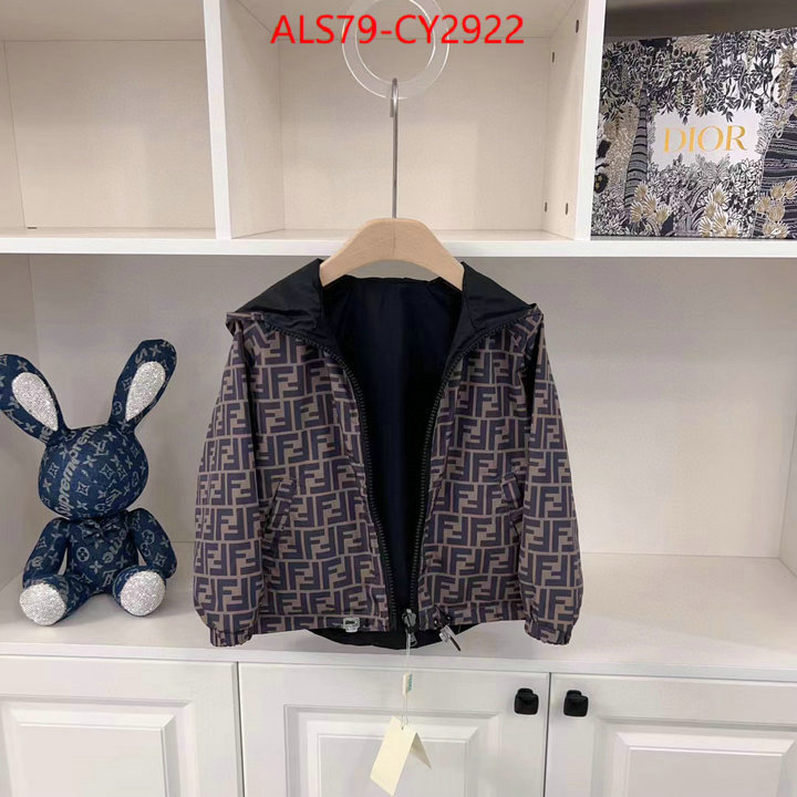 Kids clothing-Fendi high quality 1:1 replica ID: CY2922 $: 79USD