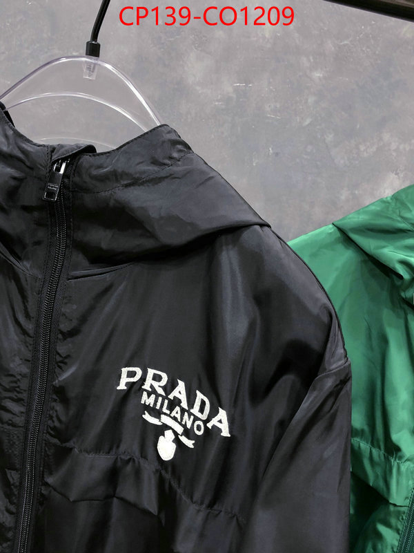 Clothing-Prada mirror copy luxury ID: CO1209 $: 139USD