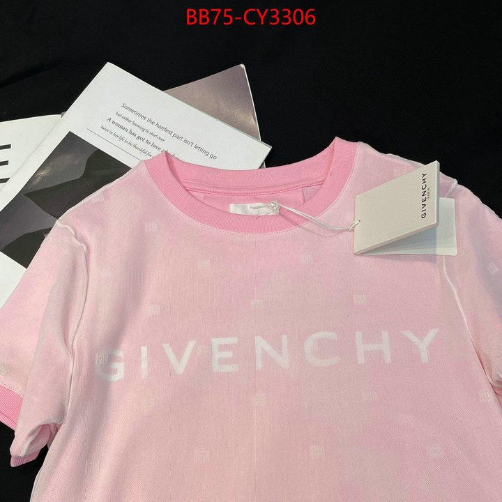 Clothing-Givenchy replica aaaaa designer ID: CY3306 $: 75USD