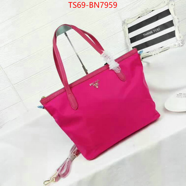 Prada Bags (4A)-Handbag- is it illegal to buy ID: BN7959 $: 69USD