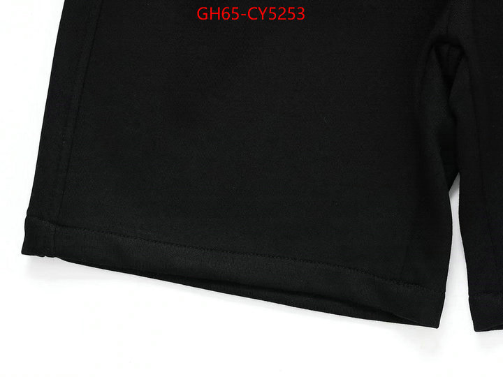 Clothing-Gucci hot sale ID: CY5253 $: 65USD