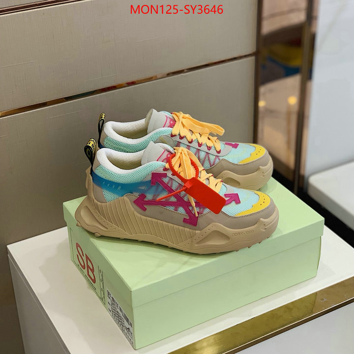 Women Shoes-Offwhite replica us ID: SY3646 $: 125USD