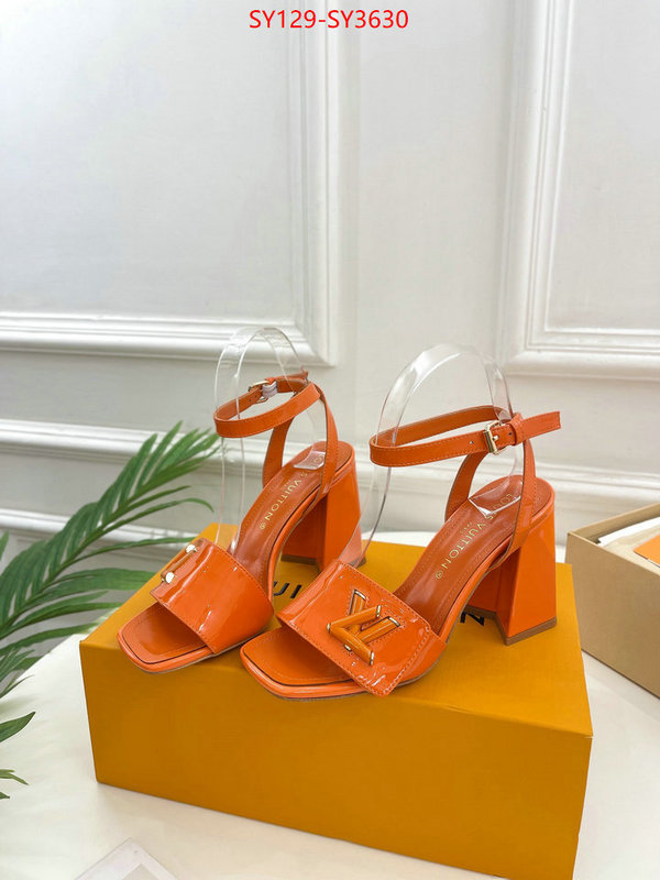 Women Shoes-LV buy replica ID: SY3630 $: 129USD