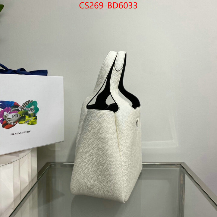 Prada Bags (TOP)-Handbag- is it ok to buy replica ID: BD6033 $: 269USD