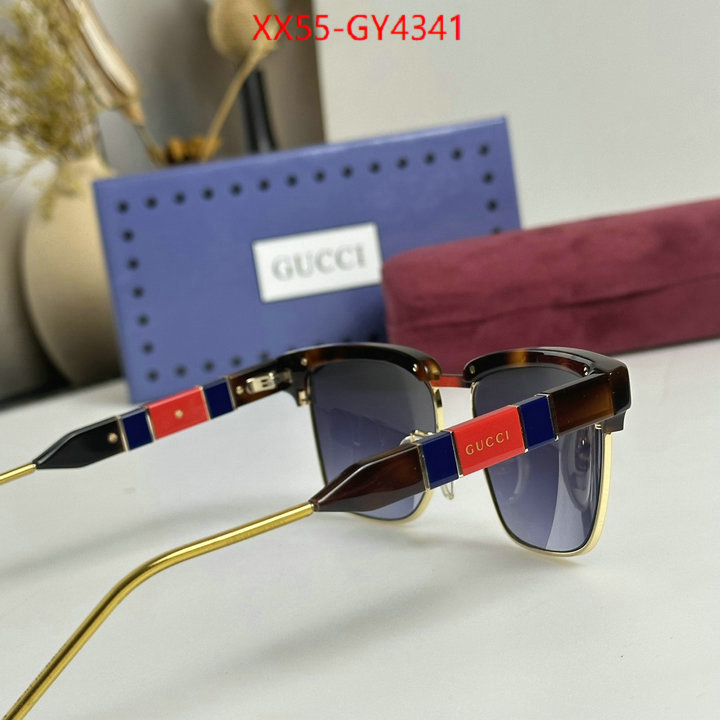 Glasses-Gucci how to buy replica shop ID: GY4341 $: 55USD