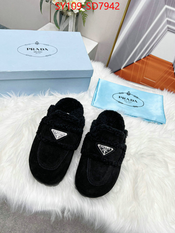 Women Shoes-Prada high quality designer replica ID: SD7942 $: 109USD