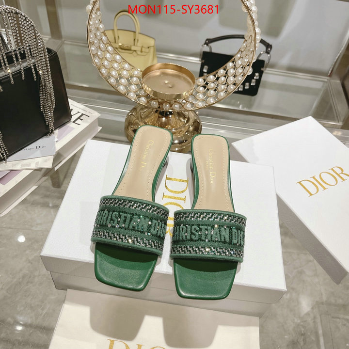 Women Shoes-Dior where should i buy to receive ID: SY3681 $: 115USD