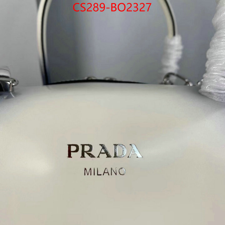 Prada Bags (TOP)-Handbag- mirror quality ID: BO2327 $: 289USD