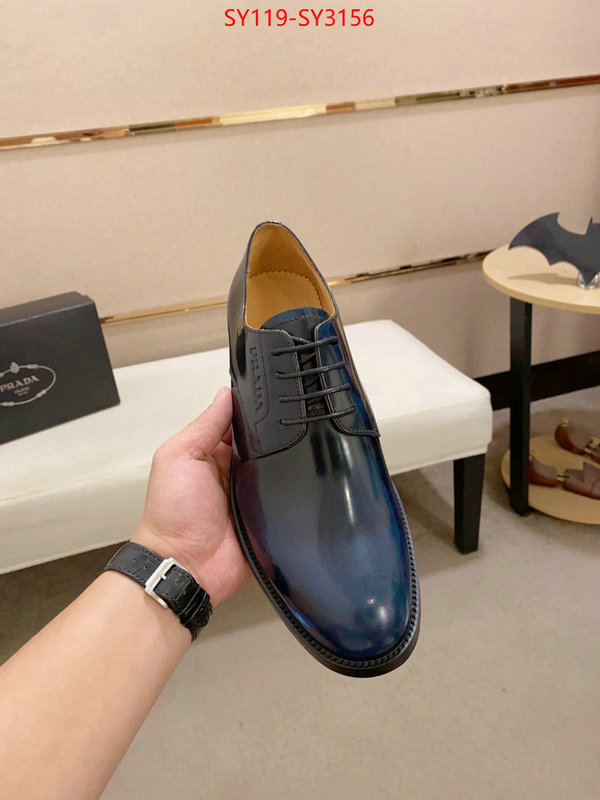 Men shoes-Prada aaaaa+ replica designer ID: SY3156 $: 119USD