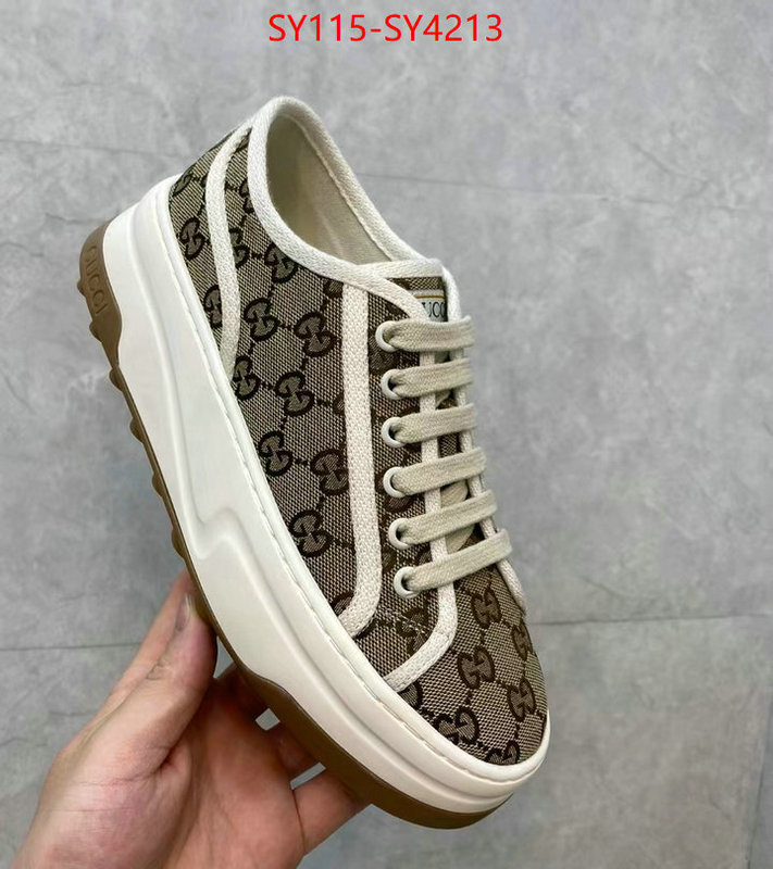 Women Shoes-Gucci best replica quality ID: SY4213 $: 115USD