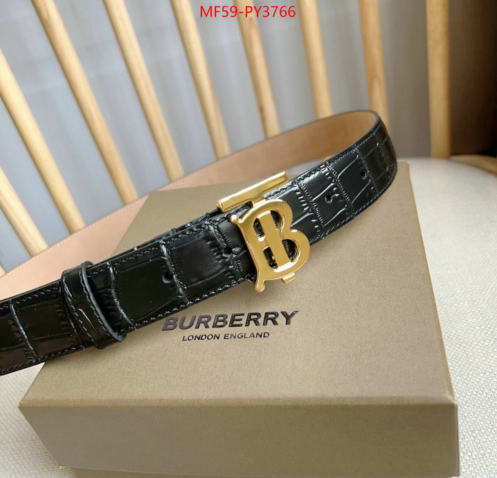 Belts-Burberry best aaaaa ID: PY3766 $: 59USD