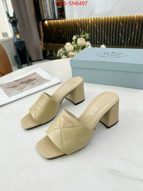 Women Shoes-Prada wholesale replica ID: SN6497 $: 95USD