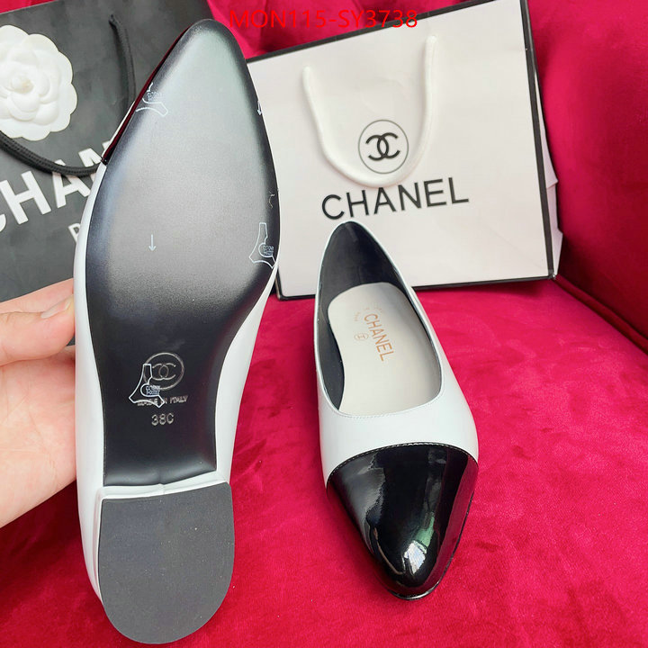 Women Shoes-Chanel for sale cheap now ID: SY3738 $: 115USD