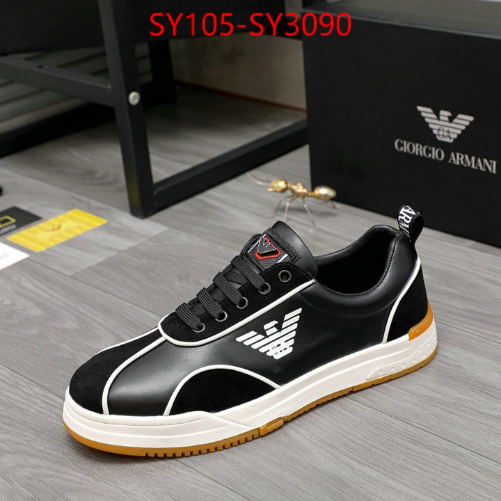 Men shoes-Armani best replica ID: SY3090 $: 105USD