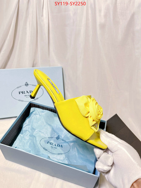 Women Shoes-Prada 2023 replica wholesale cheap sales online ID: SY2250 $: 119USD