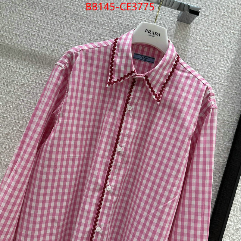 Clothing-Prada what's the best to buy replica ID: CE3775 $: 145USD