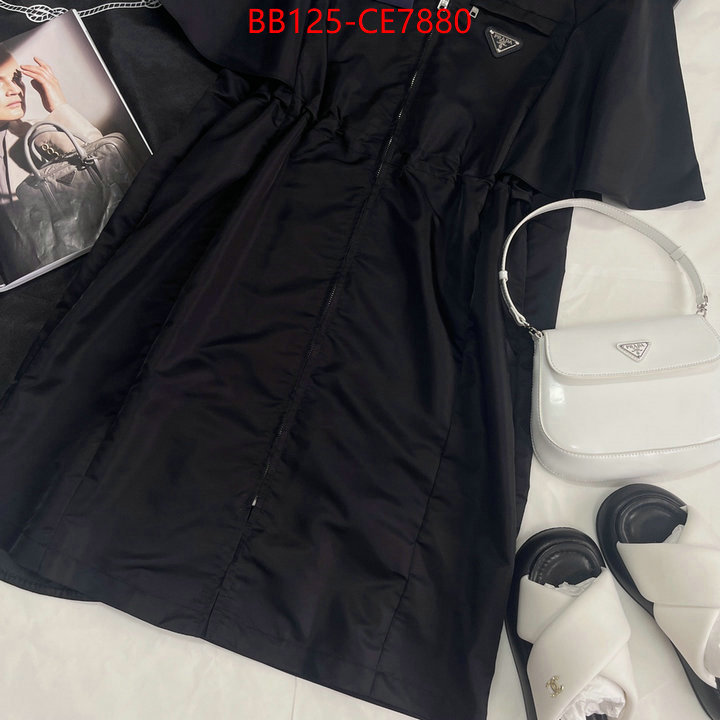 Clothing-Prada fashion replica ID: CE7880 $: 125USD