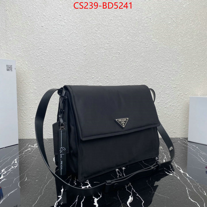 Prada Bags (TOP)-Diagonal- shop ID: BD5241 $: 239USD