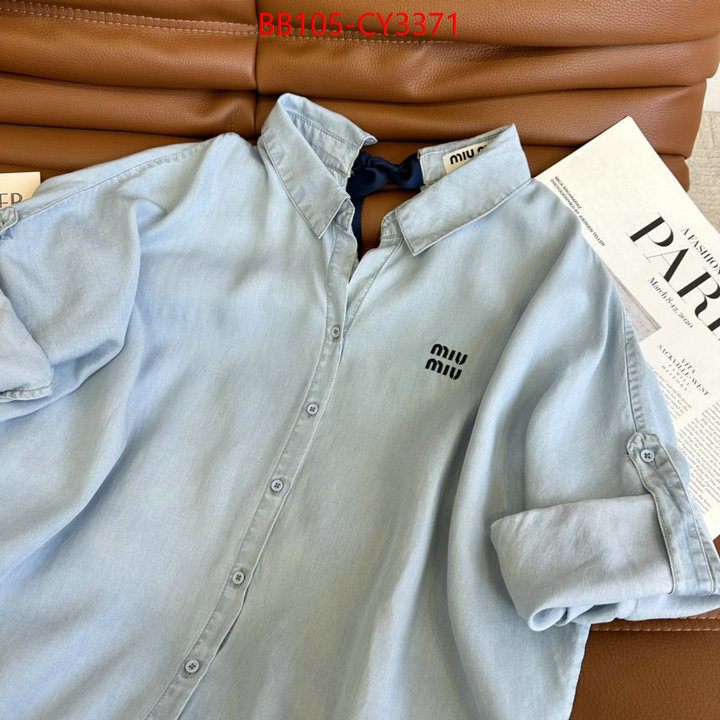 Clothing-MIU MIU shop the best high quality ID: CY3371 $: 105USD