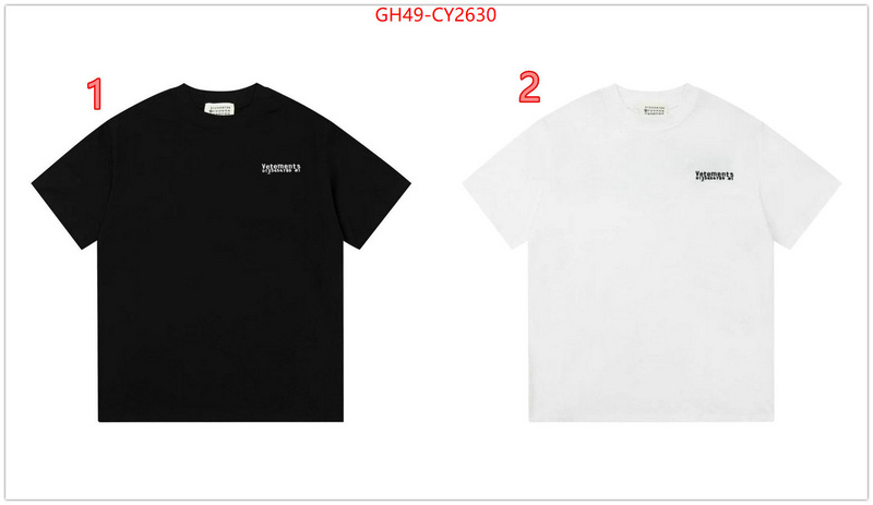 Clothing-Balenciaga high-end designer ID: CY2630 $: 49USD