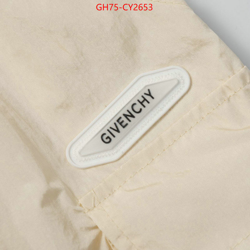 Clothing-Givenchy buy the best high quality replica ID: CY2653 $: 75USD