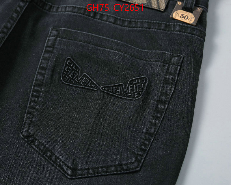Clothing-Fendi outlet 1:1 replica ID: CY2651 $: 75USD