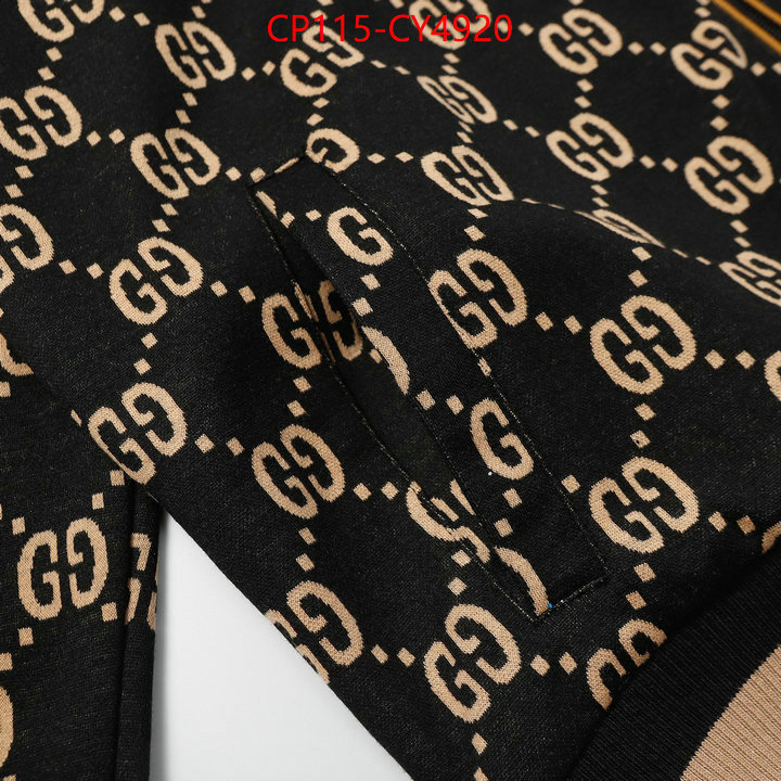 Clothing-Gucci can i buy replica ID: CY4920 $: 115USD