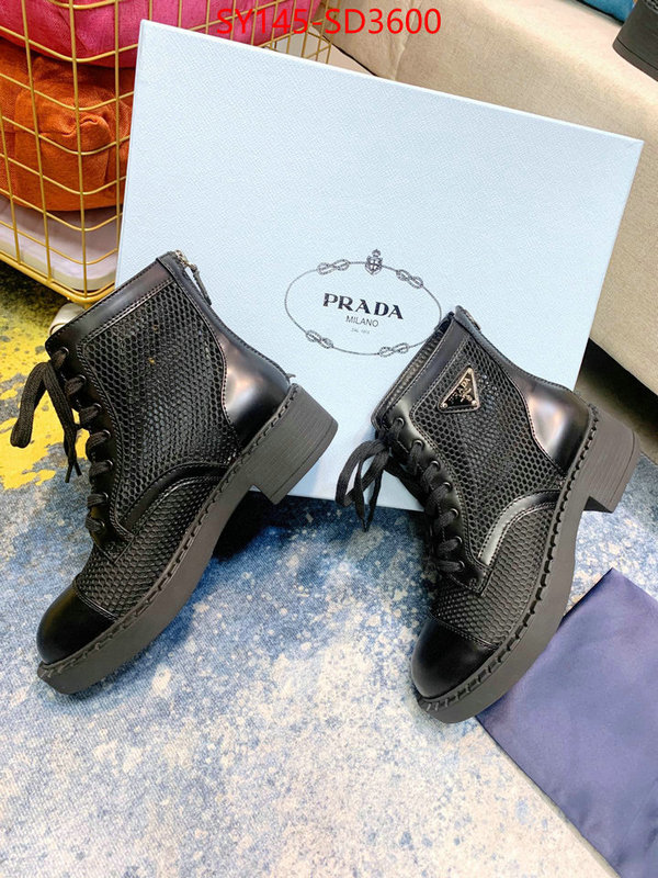 Women Shoes-Prada high quality replica designer ID: SD3600 $: 145USD