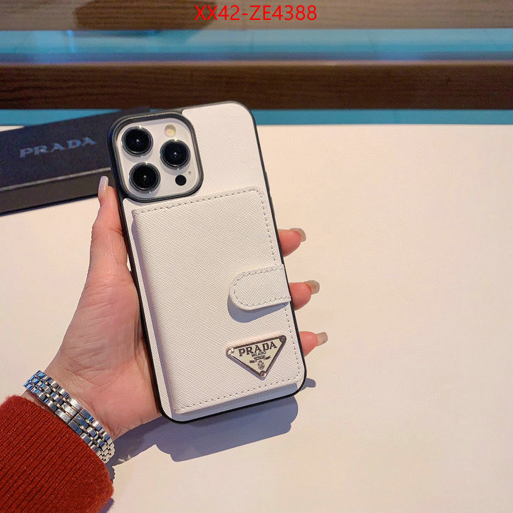 Phone case-Prada the top ultimate knockoff ID: ZE4388 $: 42USD