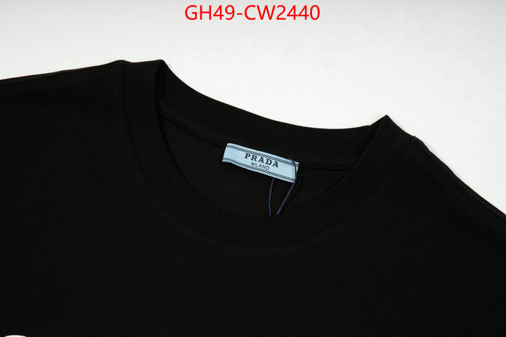 Clothing-Prada where can you buy replica ID: CW2440 $: 49USD