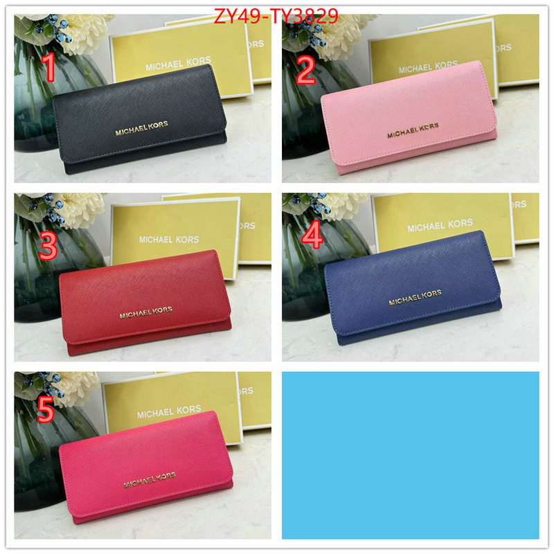 Michael Kors Bags(4A)-Wallet sell high quality ID: TY3829 $: 49USD