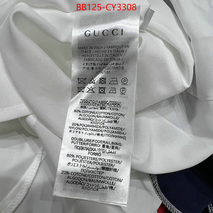 Clothing-Gucci online china ID: CY3308 $: 125USD