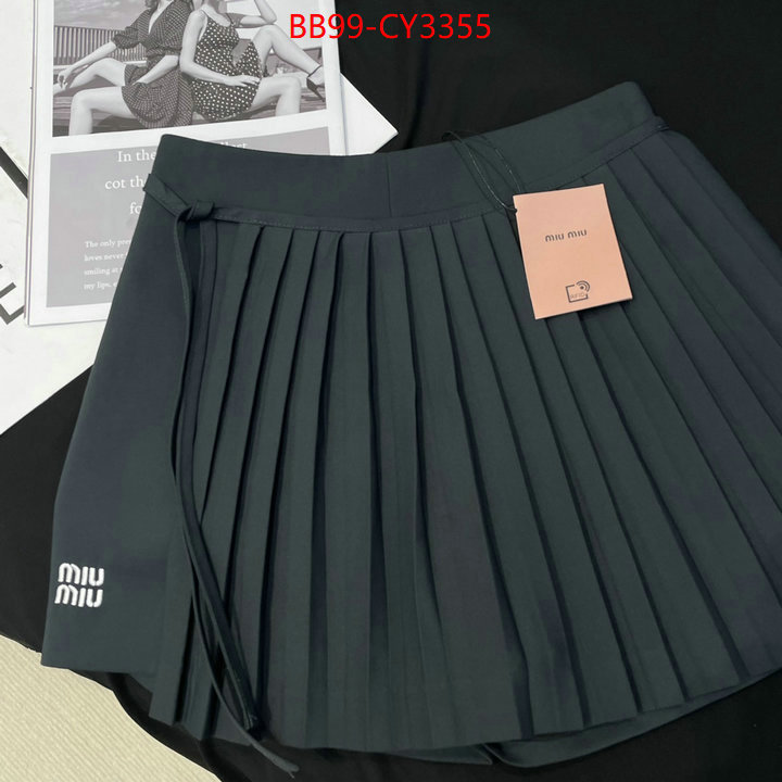 Clothing-MIU MIU luxury fashion replica designers ID: CY3355 $: 99USD