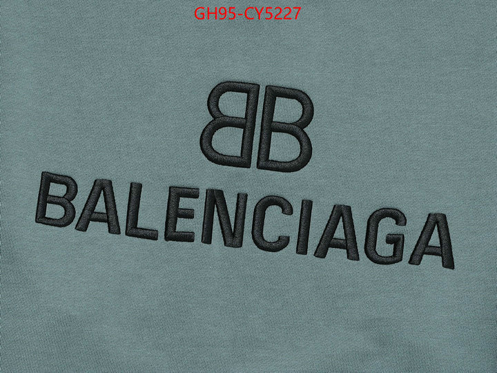 Clothing-Balenciaga high quality aaaaa replica ID: CY5227 $: 95USD