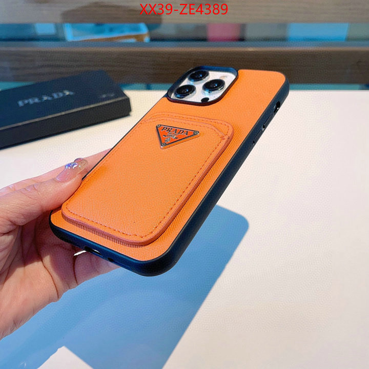 Phone case-Prada shop designer ID: ZE4389 $: 39USD