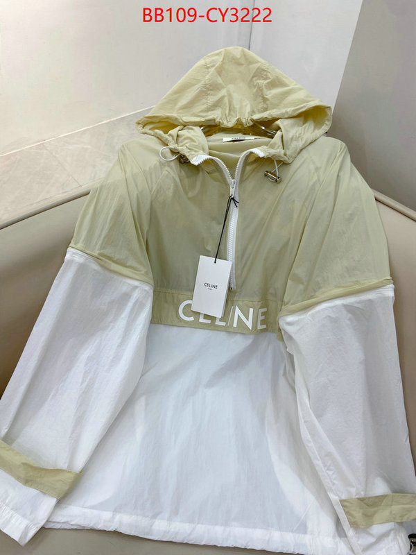 Clothing-Celine top quality website ID: CY3222 $: 109USD